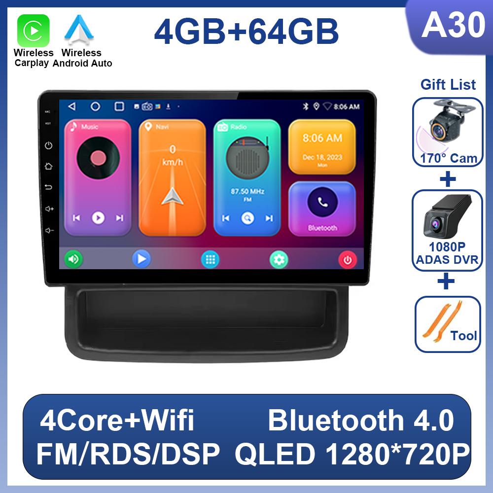 Car Radio For Renault Trafic 2 For Opel Vivaro A For Nissan primastar 2006 - 2014 Android 14 Wireless Carplay Qualcomm 5G Wifi
