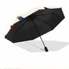 Paddington Bear Print Automatic Open Close Umbrella, Portable Foldable Umbrella, for Outdoor Commute Camping Trip, Ideal Birthday Gift