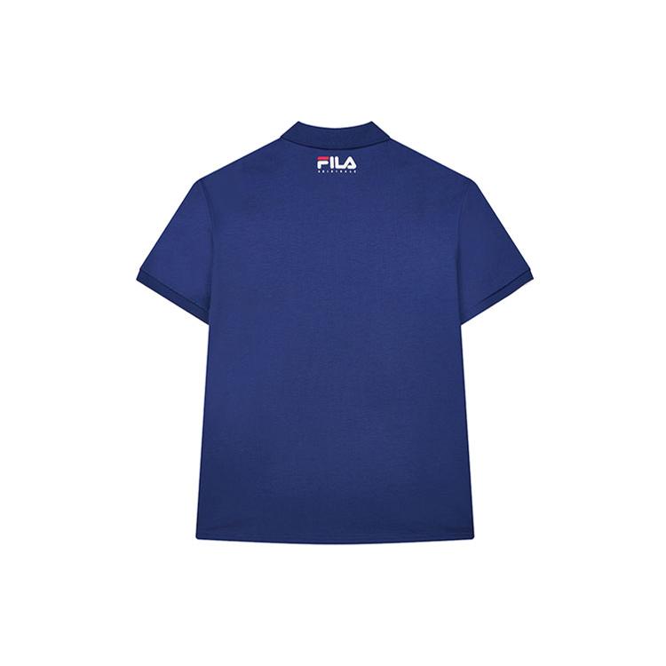 New FILA Polo Shirts Men's Glamor Purple Blue F11M128177F-DB