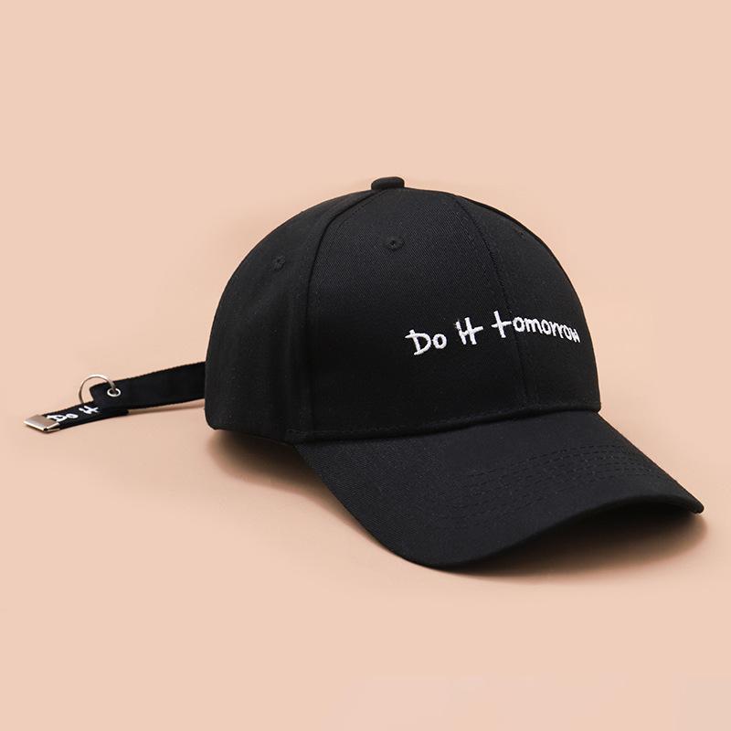 Soft Top Letter Embroidered Baseball Cap Women's Fashion Versatile Casual Face Small Sunscreen Duck Tongue Sun Hat