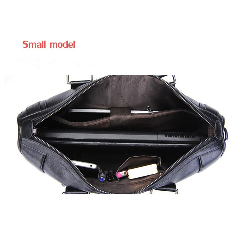 Borsa Tracolla Uomo Impermeabile Borsa Porta PC 17.3 Pollici In Pelle PU - Valigetta Uomo Impermeabile Con Tracolla | Elegante E Funzionale Organizzazione Documenti - Foto 7