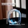10cm Transparent PVC Bear & Hamster Doll Stroller Bag: Dustproof Outdoor Storage & Display