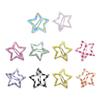10lots Eye Catching Lattice Star Hairpin Children Cartoon Unisex Hair Clip for Enhancing Hairstyles In Various Settings