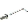 TRUSCO Hex Wrench with Tamper-proof Holes On Both Ends, Set of 6 HW-TP6S
