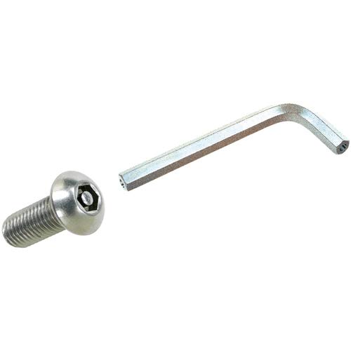 TRUSCO Hex Wrench with Tamper-proof Holes On Both Ends, Set of 6 HW-TP6S