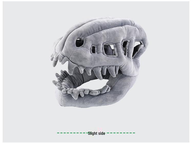 Lu Han Dinosaur Plush: Funny Skeleton Hat & Mask