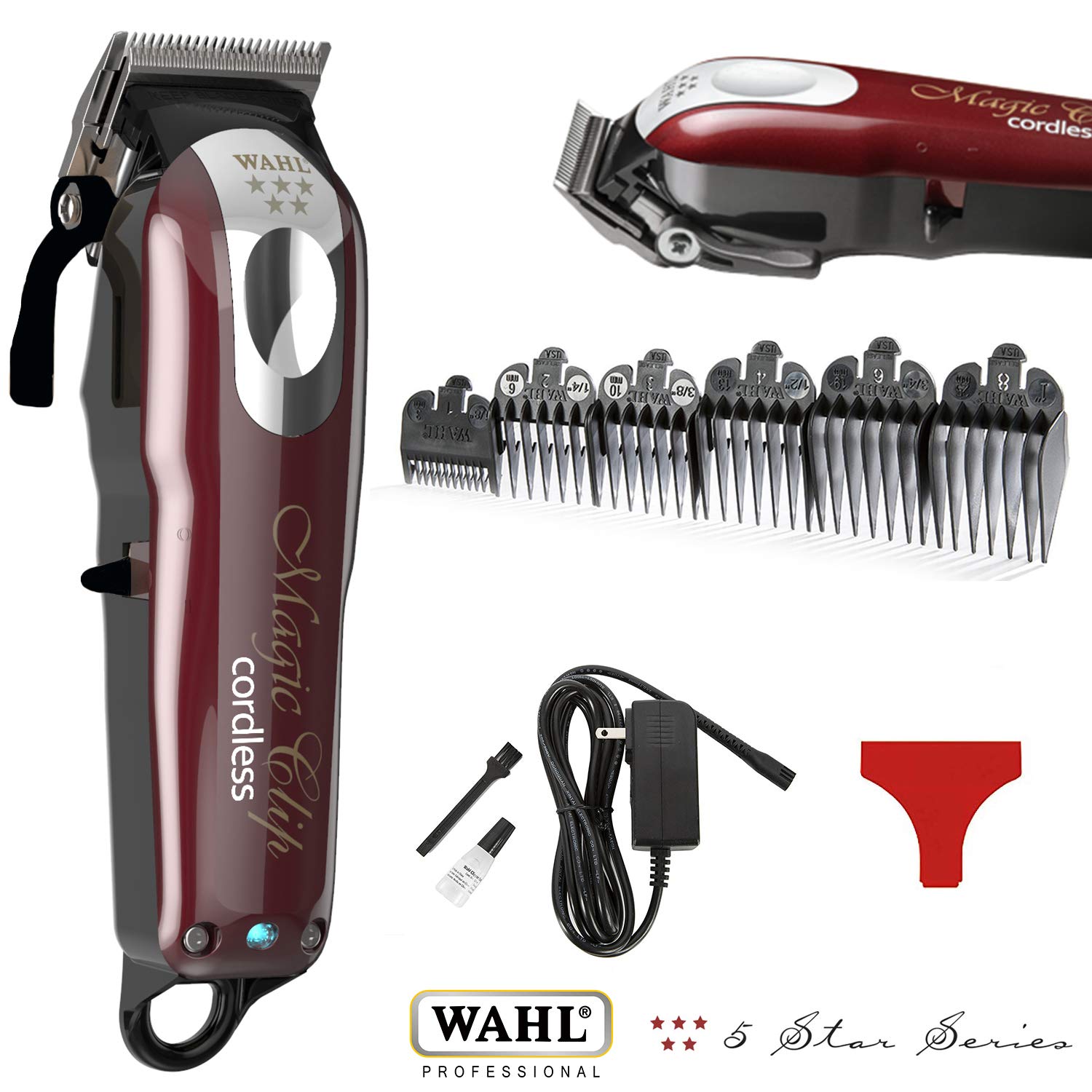 

Wahl 8148 Magic Clip Машинки для стрижки волос для мужчин Взрослые Парикмахерская Стрижка Бритвы Электрическая машинка для стрижки Триммеры для бороды