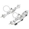 RC Front Rear Portal Axle Set with Pedal Servo Aluminum Alloy for Axial SCX10 I II III AXI03007
