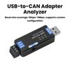 USB To CAN Adapter/Analyzer Signal Converter CAN Communication Device Data Analysis Acquisition Monitoring PCAN Firmware Version