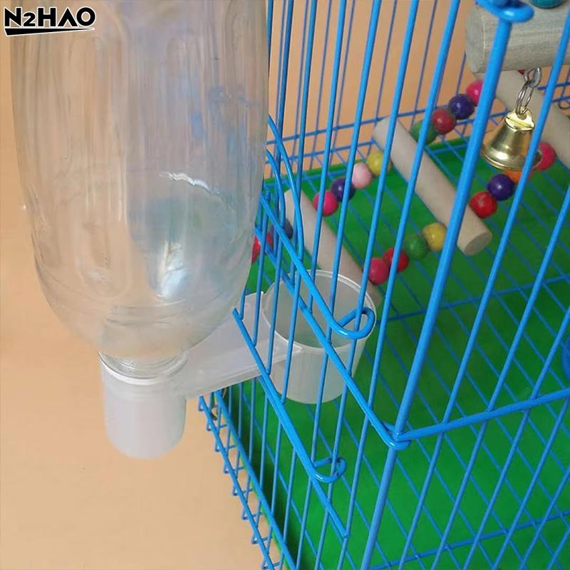 Bebedouro Comedouro Plástico Pássaro Animal de Estimação Garrafa de Água Copo Gato Galinha Pombo Para Pombo Casa Jardim Dispensador Automático de Água Para Pássaros