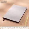 Luxury Sheep Suede Business Notebook with Customizable Logo and Imitation Leather Cover