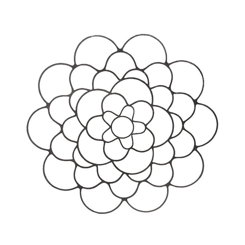 

Composition of 6 Inch Flower Pots Stainless Steel Bouquet Twister Flower Lid Supplies Reusable Favor Holder