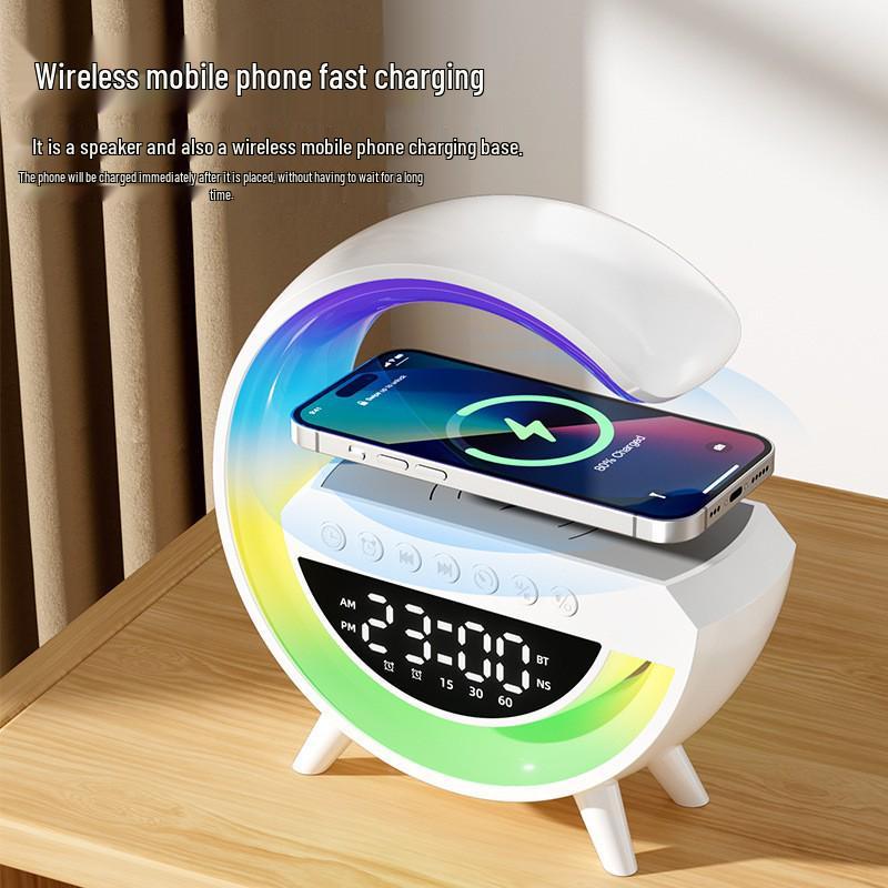 Hot Sale Large Bluetooth Speaker BT-3401 with Atmosphere Light and Voice Clock
