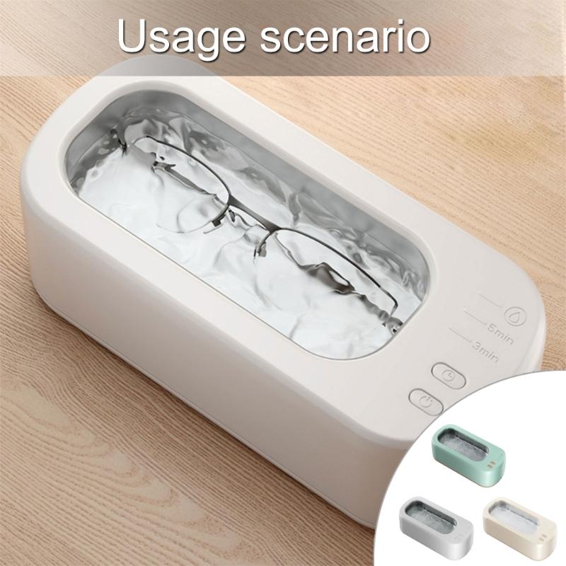 47KHz Ultrasonic Jewelry and Glasses Cleaner Efficient Cleaning Equipment Professional Ultrasonic Cleaner for Jewelry
