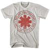 Red Hot Chili Peppers Zniszczone Logo Męski Rock N Roll SPORT SZARY CG559 Koszulka Unisex