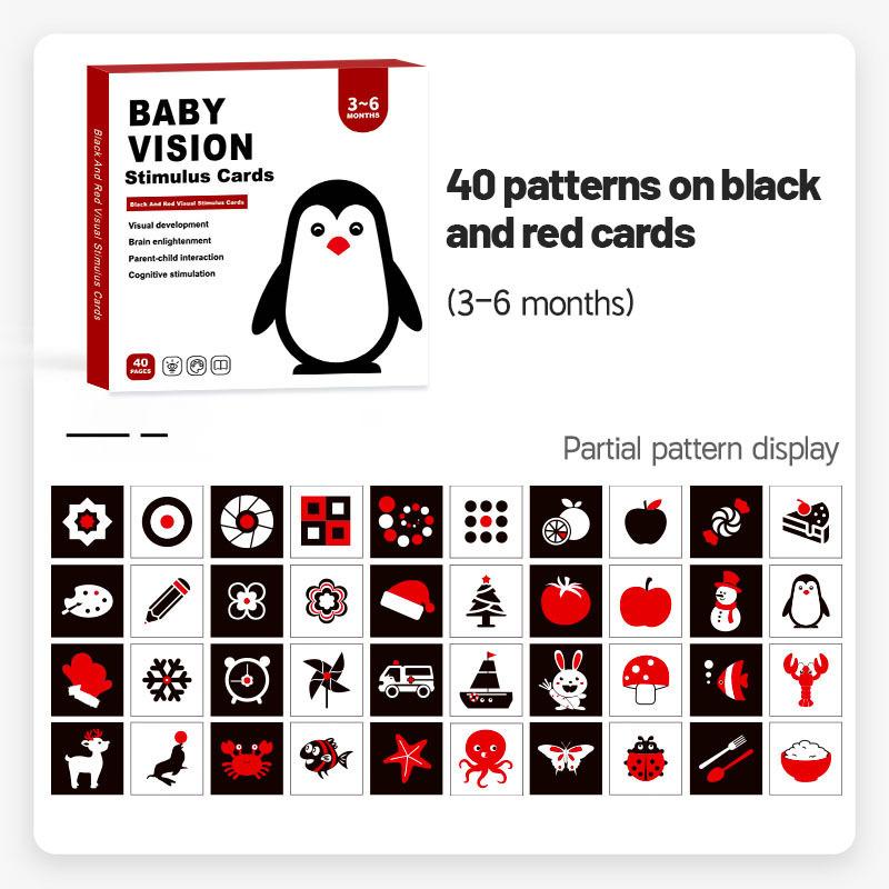 High-Quality Baby High-Quality Montessori High-Quality Visual High-Quality Stimulation High-Quality Card High-Quality Black High-Quality And