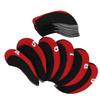 10Pcs set Leather Golf Club Iron Head Covers Golf Putter Club Head Protect Case Set