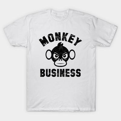 T Shirt Women Monkey Tshirt Graphic Tee With Funny Saying Harajuku Print Kawaii Tshirt Summer Short Sleeve Female T-Shirt Top Tee