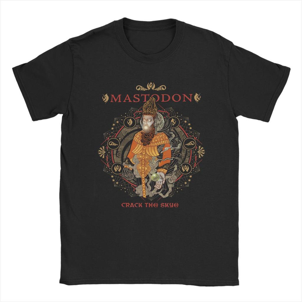 Mastodon Floods of Triton T Shirt for Men Cotton Casual TShirts O Neck  Tee Shirt Short Sleeve Clothing 4XL 5XL