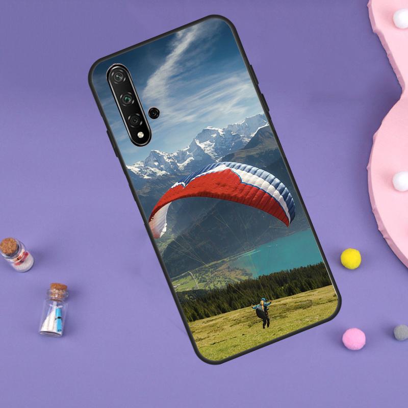Paragliding Sport For Huawei Nova 7i 8i 11i 12i 12s 9 10 SE Y60 Y61 Y70 Y72 Y73 Y90 Y91 P20 P40 P30 Lite Case