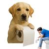 Paper Towel Holder Funny Animal Paper Towel Holder Space-Saving Decorative Dog Shape Creative Rack for Kitchen Small Spaces