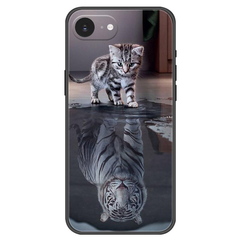 Phone Case For iPhone 16E iPhone16E SE 2025 SE4 5G Cases Soft Silicone Cover For iPhone SE4 Fashion Case Full Protector Shells