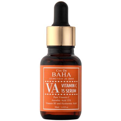 COS DE BAHA - VA Vitamin C 15% Ascorbic Acid Serum, 30 Ml - Brightening Face Serum