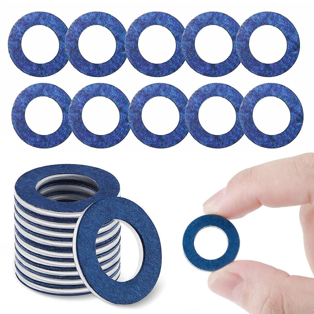 10ks Závit Závit Olejové Vypouštěcí Zátky Těsnění Podložka 12mm Otvor Těsnění Kroužek Motor Automobil Pro Lexus CT200h 2011-2016 OE# 90430-12031