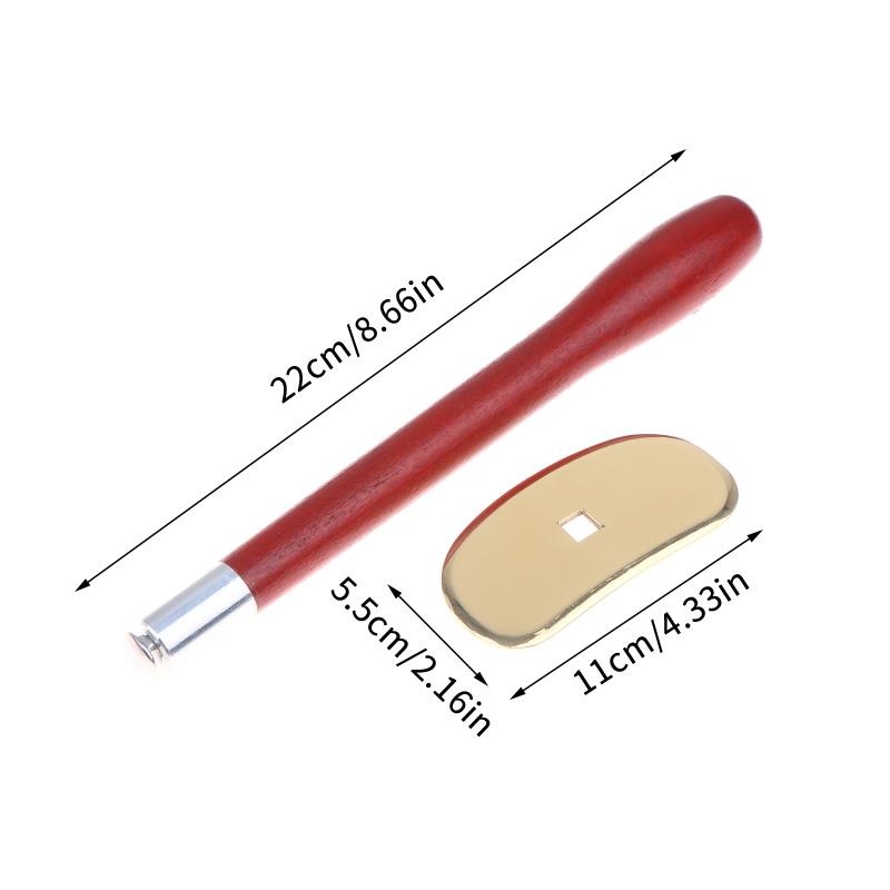 Copper Back Exfoliating Scrub Pad 1 Long Reach Handle Durable Pure Copper for Daily Bath Use A1