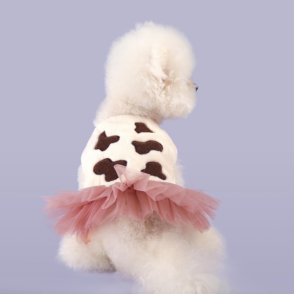 Pet circle, dog small dog clothes, cat clothing, autumn and winter Valentine's Day love collection