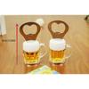 2pcs Men Beer Bottle Opener Magnetic Hanging Bottle Opener Fridge Magnets Funny Gift