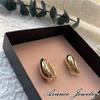 Avance Drop Ear Cuff Ear Clip Earrings Earrings Silver Gold Non-Pierced Women's (Gold)