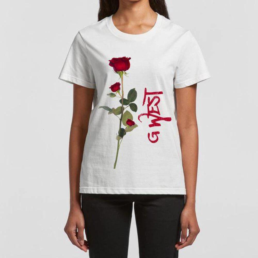 G West Rose Stem Basic T Shirt 3XL