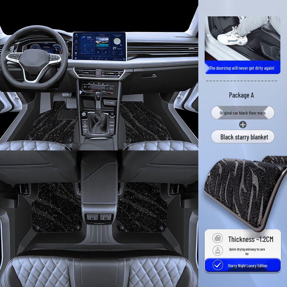 Carpet-Style TPE Floor Mats for Buick Regal 17 - Custom Fit Interior Body Kit Accessories