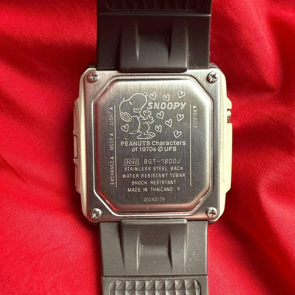 Used Rare! Limited Snoopy Baby-G SNOOPY Casio Digital Watch Baby-G CASIO Snoopy Watch