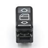 Master Driver Side Power Window Switch, Left Side. Compatible with OEM 1248204610. 1 Piece. Mercedes-Benz W124 W126 W201.