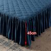 Winter Quilted Thick Bedspread Fitted Sheet Ruffles Drop Soft Bed Skirt Couple Double Mattress Pad Cover Linens 150 180x200