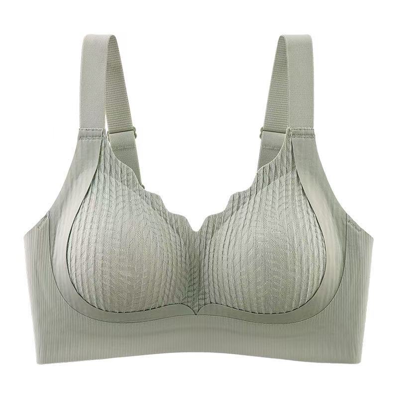 Seamless Bra Women's Soft Support Fixed Cup Bra Women's Gathering Bra Anti-sagging Secondary Breast Bra Bras Without Underwire Push Up Bra