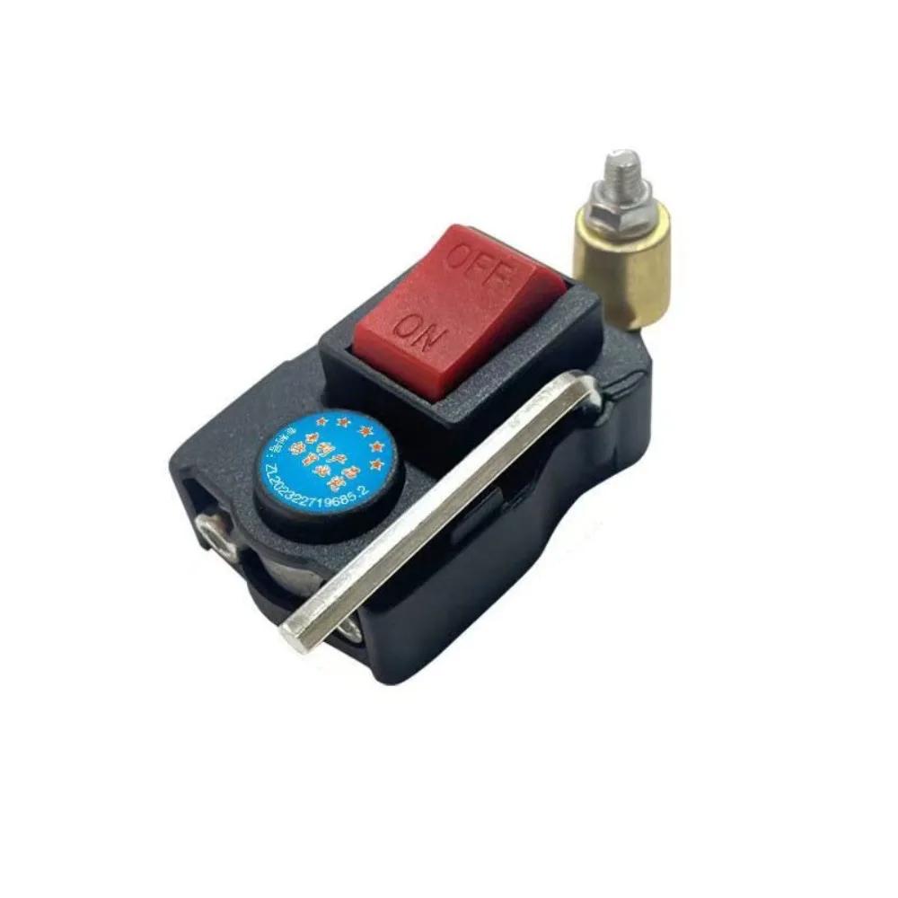 T Type Design Car Battery Disconnect Switch Rotate Disconnect Real Voltage Monitoring Truck Battery Disconnect Switch 12V 24V Alloy-Non-rotating