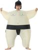 Inflatable Sumo Wrestler Costume Set for Adults & Kids - Cartoon Mascot for Halloween