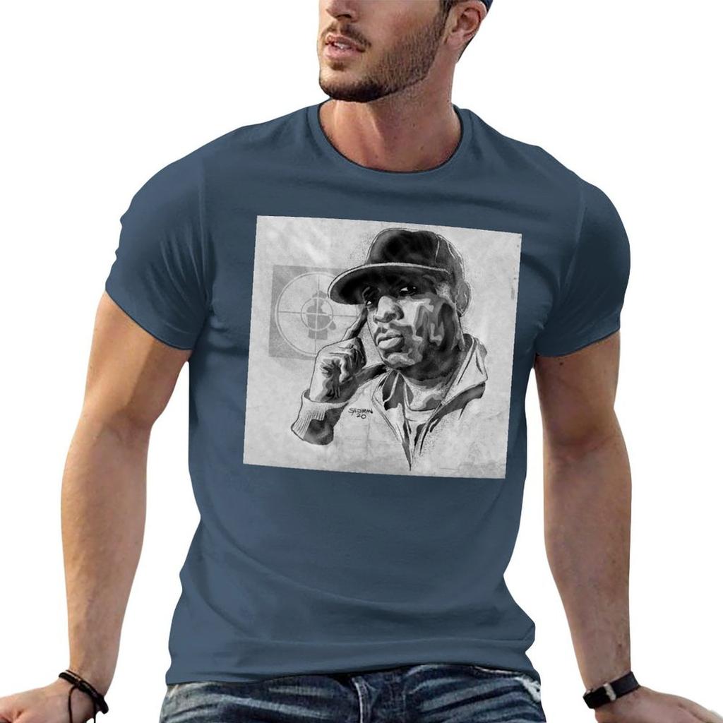 Chuck D Tshirt Art Pattern Printed Casual Top