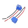 2 Pieces Auto Car Bulb Sockets H Connector H7 Socket