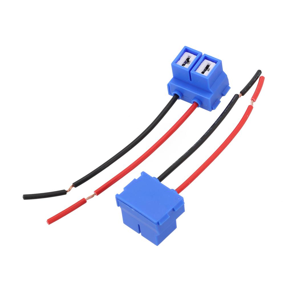 2 Pieces Auto Car Bulb Sockets H Connector H7 Socket