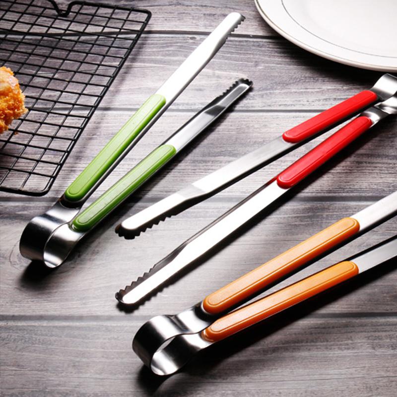 Kleště na grilování, klip na grilování, kleště na steaky, kleště na horké hrnce, nástroje na salát BBQ, grilovací kuchyň