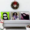 Cool Green Art Singer CCharli Xcx Brat Comfortable Soft Pillowcase Hogar Sofa Living Room Home Bedside Decor Pillowcovers Gift