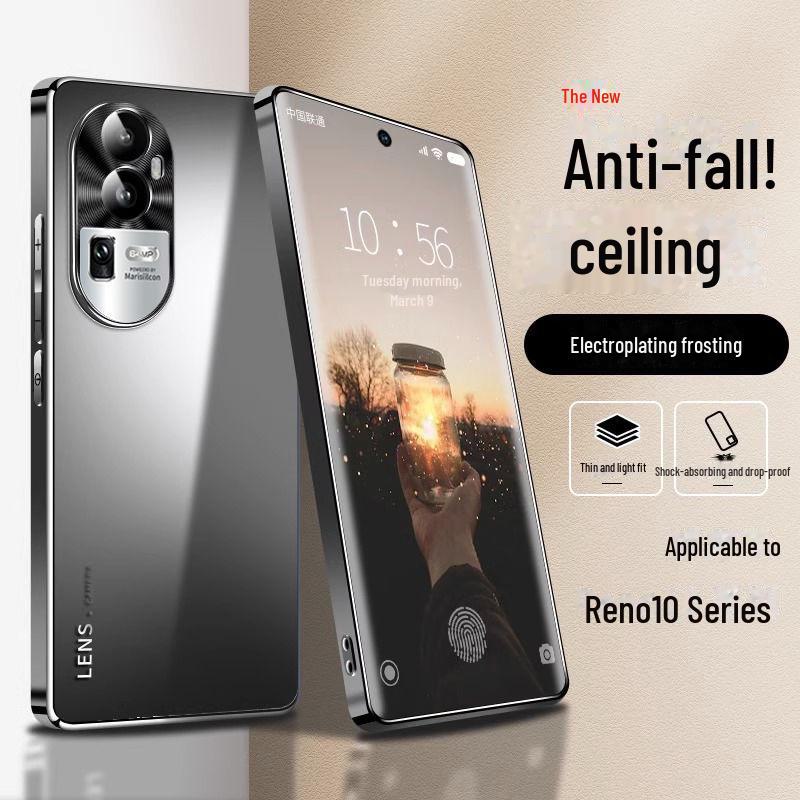 "Electroplated Metal Lens Protective Cover for Oppo Reno Series (9 Pro+/10/12/8)"