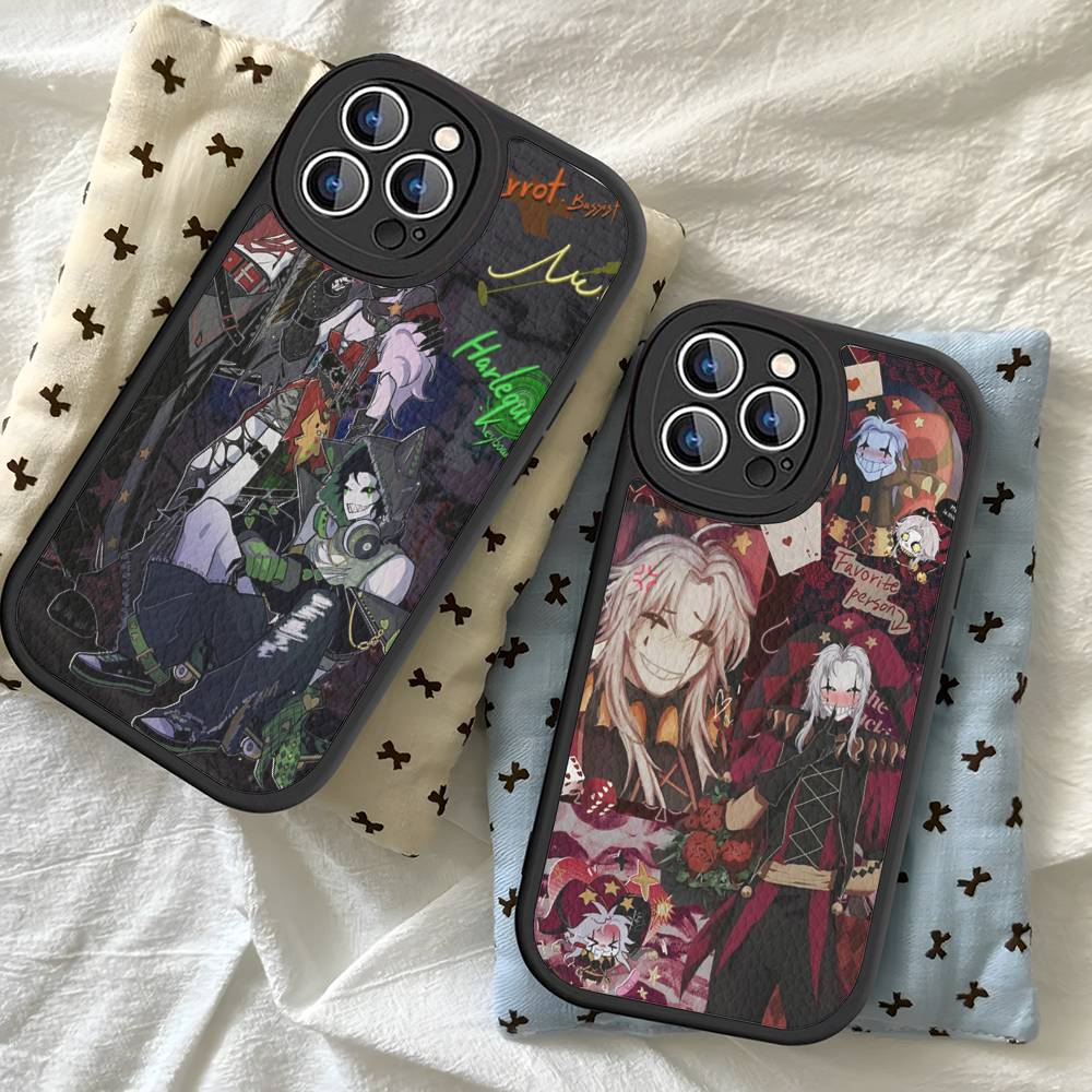 The Freak Circus Pierrot Game Silicone Phone Case For IPhone 16 15 14 13 12 11 Pro Max Mini Leather Soft Cover