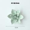 Creative Ceramic Flower Wall Decoration Ceramic Lily Flower Wall Hanging Crafts Home Livingroom TV Background Decor Ornaments