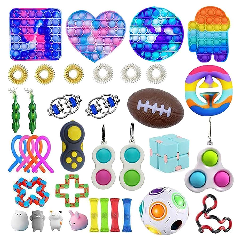 Sensory  Toy Set for Kids or Adults, Hand Toy for Stress, Anxiety Relief