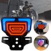 Durable Motorcycle LED Tail Lights High Visibility Flashing Light Turn Signal Light Motorcycle Use